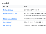 強震動データフラットファイル2023年版